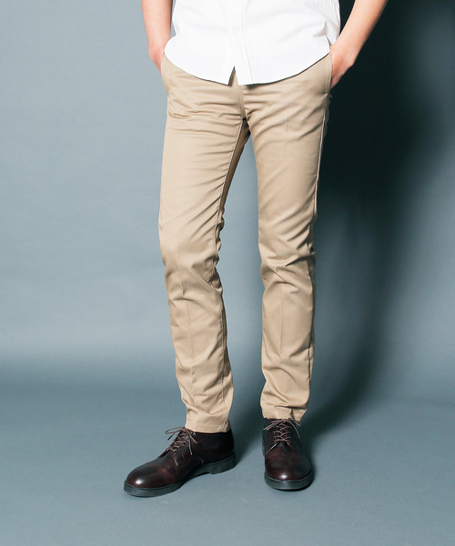 Magine(マージン)の「COOL MAX TWILL SLIM TAPERED NO-P PANTS:クールマックスツイルスリムテーパードパンツ(その他パンツ・メンズ・ブラック/ベージュ/ネイビー/グレー・44/46/48)」の17枚目の写真
