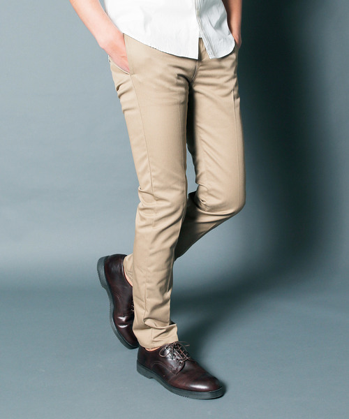 Magine(マージン)の「COOL MAX TWILL SLIM TAPERED NO-P PANTS:クールマックスツイルスリムテーパードパンツ(その他パンツ・メンズ・ブラック/ベージュ/ネイビー/グレー・44/46/48)」の18枚目の写真