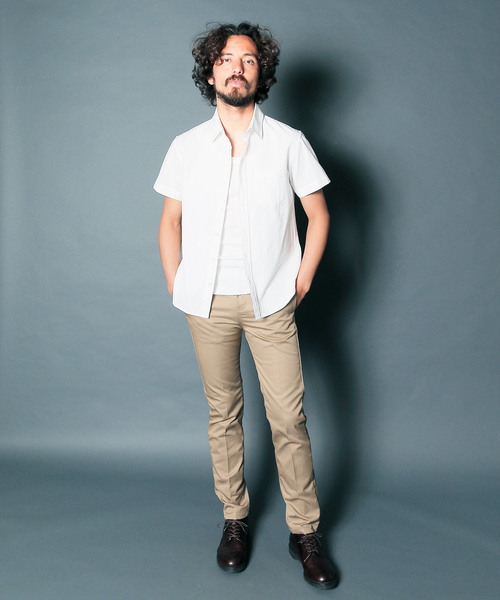Magine(マージン)の「COOL MAX TWILL SLIM TAPERED NO-P PANTS:クールマックスツイルスリムテーパードパンツ(その他パンツ・メンズ・ブラック/ベージュ/ネイビー/グレー・44/46/48)」の19枚目の写真