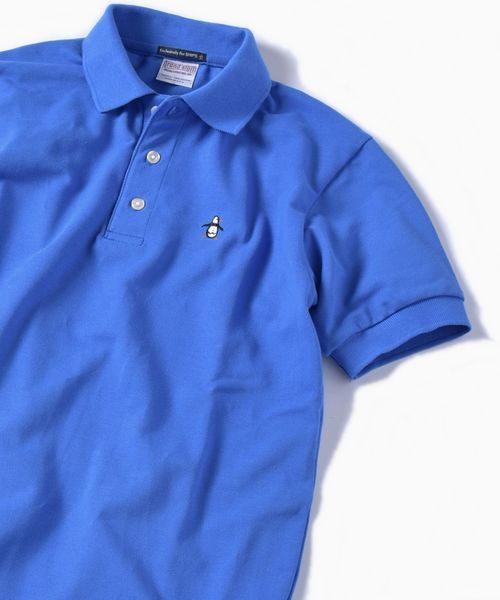 MUNSINGWEAR(マンシングウェア)の「MUNSINGWEAR: 別注 MADE IN USA 70'S 復刻 ポロシャツ 19SS(ポロシャツ・メンズ・ホワイト/ブラック/ブルー/ネイビー/ダークネイビー/レッド・X-SMALL/SMALL/MEDIUM/LARGE)」の5枚目の写真