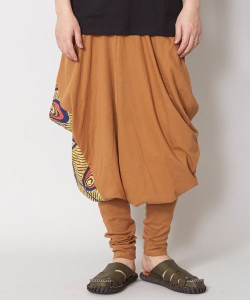 チャイハネ チャイハネ の チャイハネ Yul エスニック変形メンズサルエルパンツ その他パンツ Wear
