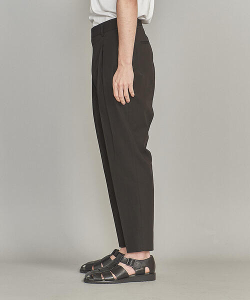 BEAUTY&YOUTH UNITED ARROWS（ビューティーアンドユースユナイテッドアローズ）の「BY コットン 1P ワイド テーパード アンクルパンツ（その他パンツ・メンズ・ネイビー/ブラック/オリーブ・S/XL/M/L）」の4枚目の写真