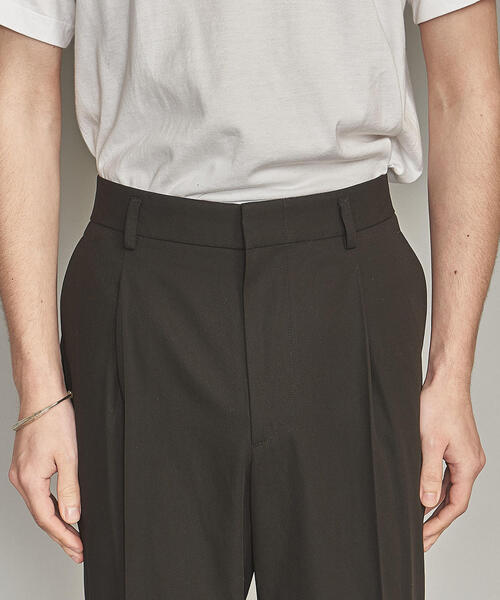 BEAUTY&YOUTH UNITED ARROWS（ビューティーアンドユースユナイテッドアローズ）の「BY コットン 1P ワイド テーパード アンクルパンツ（その他パンツ・メンズ・ネイビー/ブラック/オリーブ・S/XL/M/L）」の5枚目の写真