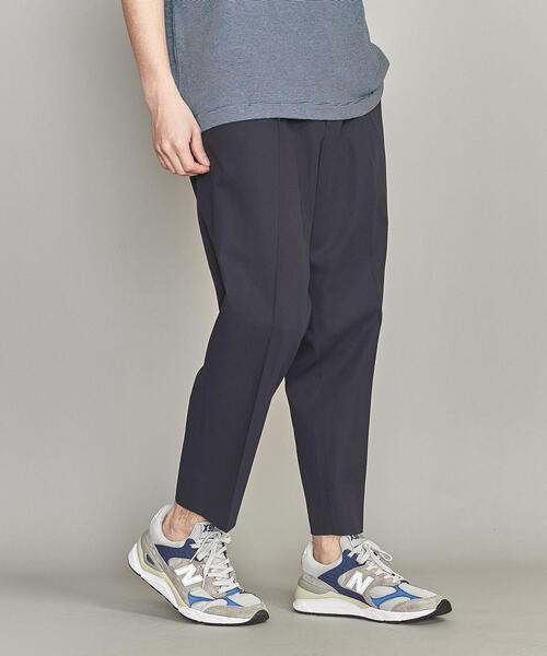 BEAUTY&YOUTH UNITED ARROWS（ビューティーアンドユースユナイテッドアローズ）の「BY コットン 1P ワイド テーパード アンクルパンツ（その他パンツ・メンズ・ネイビー/ブラック/オリーブ・S/XL/M/L）」の9枚目の写真