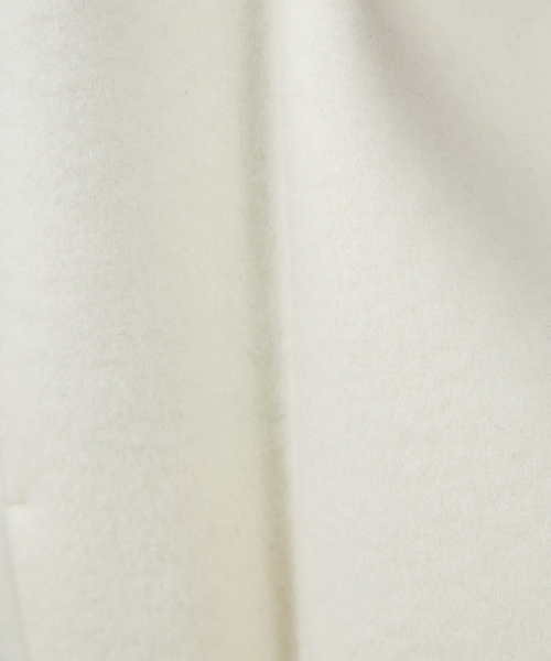 qualite（カリテ）の「【昨年も大ヒット】コクーンビーバーコート（トレンチコート・レディース・グレイッシュベージュ/オフホワイト/ピンク/ブラック/ベージュ・36/38）」の21枚目の写真