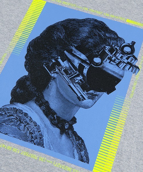 Sync.(スィンク)の「Sync.【KOSUKE KAWAMURA】TEE "LADY"(Tシャツ/カットソー・メンズ・ホワイト/ブラック/ヘザーグレー・MEDIUM/LARGE/X-LARGE/XX-LARGE/SMALL)」の6枚目の写真