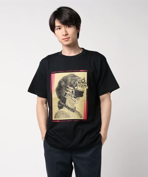Sync.(スィンク)の「Sync.【KOSUKE KAWAMURA】TEE "LADY"(Tシャツ/カットソー・メンズ・ホワイト/ブラック/ヘザーグレー・MEDIUM/LARGE/X-LARGE/XX-LARGE/SMALL)」の9枚目の写真