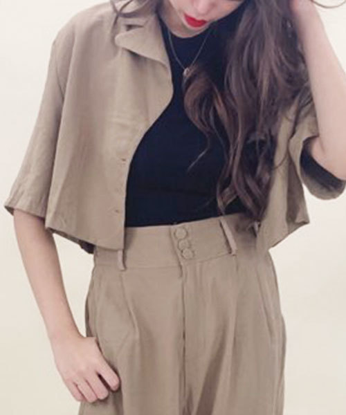 SPIGA（スピーガ）の「ノースリリブニットＴＯＰＳ（ニット/セーター・レディース・ホワイト/ブラック/グレー/レッド/カーキ/ブルー/ボルドー・FREE）」の3枚目の写真