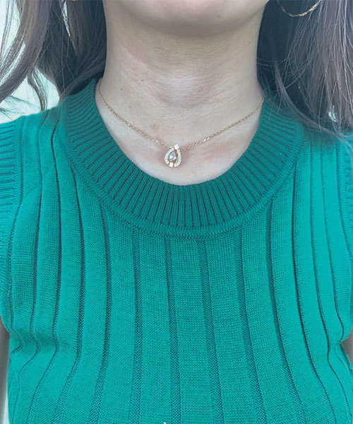 SPIGA（スピーガ）の「ノースリリブニットＴＯＰＳ（ニット/セーター・レディース・ホワイト/ブラック/グレー/レッド/カーキ/ブルー/ボルドー・FREE）」の8枚目の写真