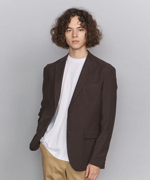 BEAUTY&YOUTH UNITED ARROWS(ビューティーアンドユースユナイテッドアローズ)の「BY ブラッシュド 2B ジャケット(テーラードジャケット・メンズ・モカ/ネイビー・SMALL/X-LARGE/MEDIUM/LARGE)」の8枚目の写真