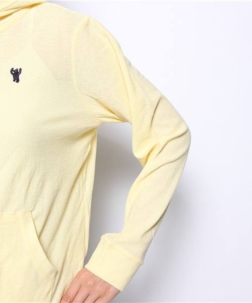 coen(コーエン)の「UVカットジップアップパーカー(パーカー・レディース・ホワイト/イエロー/ケリー/ネイビー・LARGE/MEDIUM)」の13枚目の写真