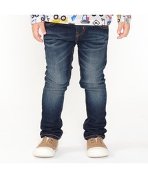 Moujonjon（ムージョンジョン）の「パウダーストレッチデニムスキニーパンツ（デニムパンツ・キッズ）」