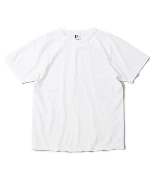 Denime（ドゥニーム）の「DENIME TEE　無地T（Tシャツ/カットソー・メンズ・ホワイト/ベージュ/ネイビー/カーキ/イエロー/スミクロ/ワイン・SMALL/MEDIUM/LARGE/X-LARGE）」の2枚目の写真