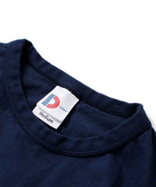 Denime（ドゥニーム）の「DENIME TEE　無地T（Tシャツ/カットソー・メンズ・ホワイト/ベージュ/ネイビー/カーキ/イエロー/スミクロ/ワイン・SMALL/MEDIUM/LARGE/X-LARGE）」の20枚目の写真