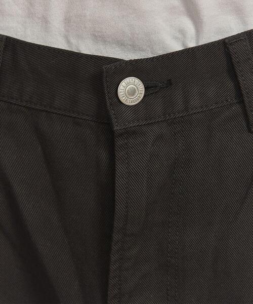 BEAUTY&YOUTH UNITED ARROWS（ビューティーアンドユースユナイテッドアローズ）の「【WEB限定】 by ガーメントダイ ツイル 5P ワイド テーパードパンツ（その他パンツ・メンズ・ブラック/オフホワイト/ダークブラウン・XL/L/M/S）」の22枚目の写真