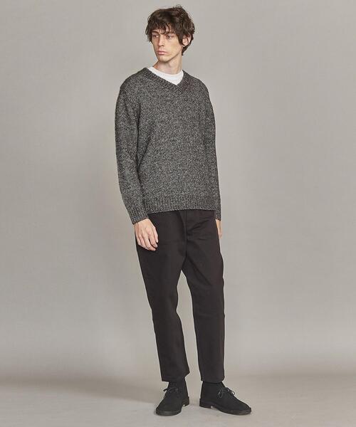 BEAUTY&YOUTH UNITED ARROWS（ビューティーアンドユースユナイテッドアローズ）の「【WEB限定】 by ガーメントダイ ツイル 5P ワイド テーパードパンツ（その他パンツ・メンズ・ブラック/オフホワイト/ダークブラウン・XL/L/M/S）」の18枚目の写真