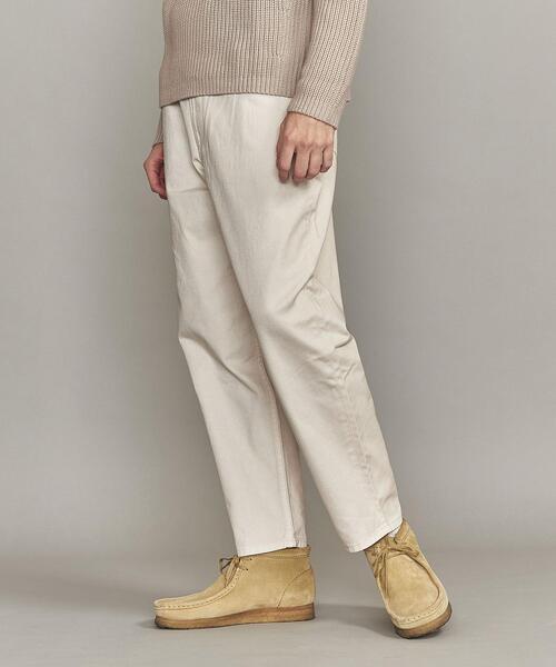 BEAUTY&YOUTH UNITED ARROWS（ビューティーアンドユースユナイテッドアローズ）の「【WEB限定】 by ガーメントダイ ツイル 5P ワイド テーパードパンツ（その他パンツ・メンズ・ブラック/オフホワイト/ダークブラウン・XL/L/M/S）」の12枚目の写真