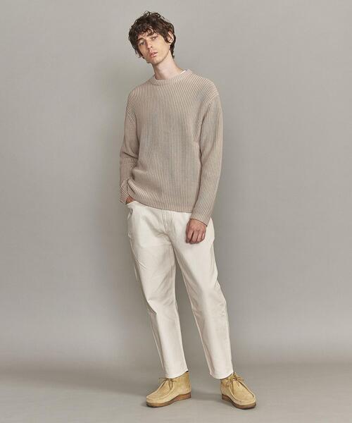 BEAUTY&YOUTH UNITED ARROWS（ビューティーアンドユースユナイテッドアローズ）の「【WEB限定】 by ガーメントダイ ツイル 5P ワイド テーパードパンツ（その他パンツ・メンズ・ブラック/オフホワイト/ダークブラウン・XL/L/M/S）」の10枚目の写真