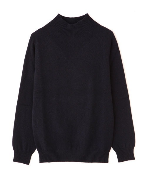 SUNSPEL（サンスペル）の「SUNSPEL / MEN’S LAMBSWOOL（ニット/セーター・メンズ・ネイビー/グリーン・MEDIUM/LARGE）」の2枚目の写真