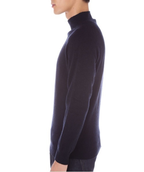 SUNSPEL（サンスペル）の「SUNSPEL / MEN’S LAMBSWOOL（ニット/セーター・メンズ・ネイビー/グリーン・MEDIUM/LARGE）」の8枚目の写真