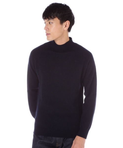 SUNSPEL（サンスペル）の「SUNSPEL / MEN’S LAMBSWOOL（ニット/セーター・メンズ・ネイビー/グリーン・MEDIUM/LARGE）」の14枚目の写真