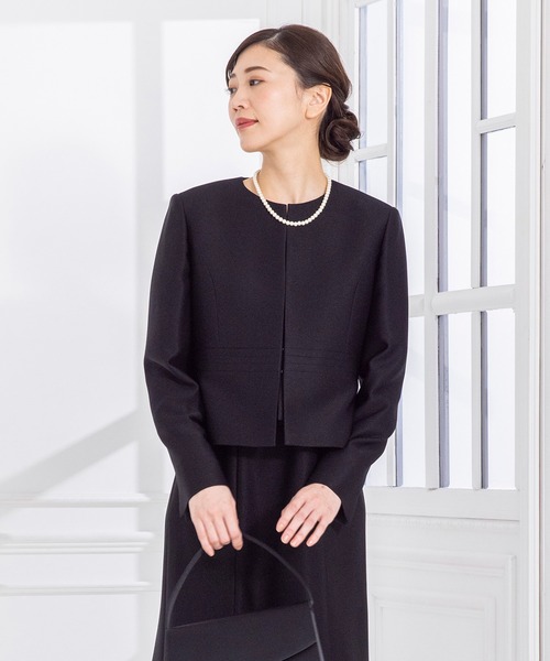 アニエス・ベー カーディガン スカート セットアップ フォーマル 礼服 