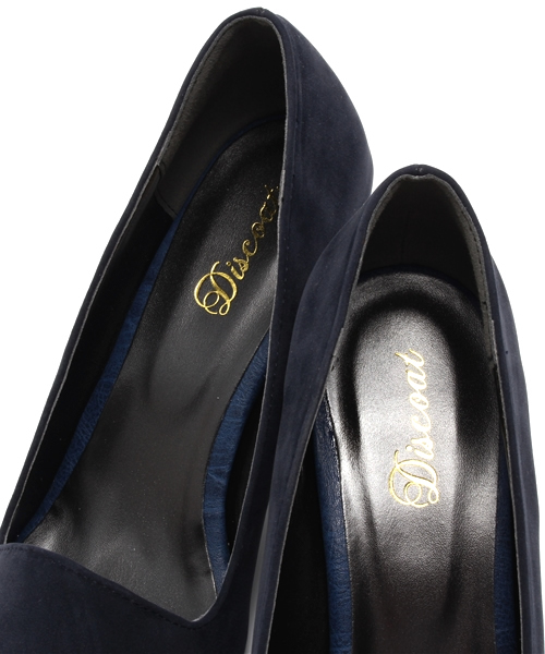 DISCOAT（ディスコート）の「【Discoat】ウェッジパンプス（パンプス・レディース・ボルドー/ネイビー/ベージュ・MEDIUM/LARGE）」の4枚目の写真