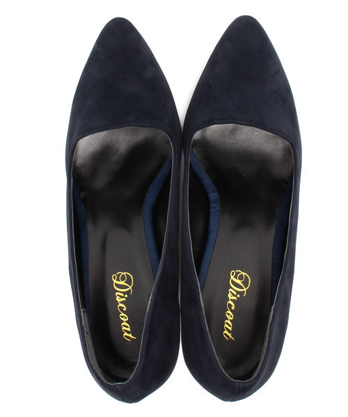 DISCOAT（ディスコート）の「【Discoat】ウェッジパンプス（パンプス・レディース・ボルドー/ネイビー/ベージュ・MEDIUM/LARGE）」の5枚目の写真