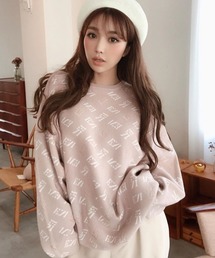 eimy istoire | UNISEX random EM monogram ニットプルオーバー(ニット/セーター)