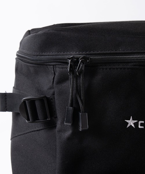 CONVERSE（コンバース）の「∴WEGO/CONVERSE別注ボックスリュックサック（バックパック/リュック・メンズ・ブラック・FREE）」の11枚目の写真