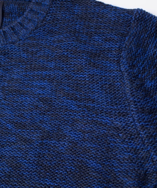 SHIPS JET BLUE（シップスジェットブルー）の「SHIPS JET BLUE(シップス ジェットブルー): メランジ クルーネックニット 14AW■（ニット/セーター・メンズ・チャコールグレー/ナチュラル/ネイビー/ワイン・MEDIUM/LARGE/SMALL）」の8枚目の写真