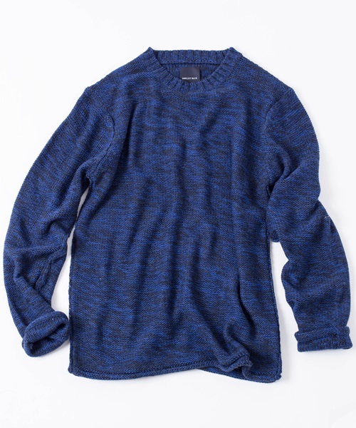 SHIPS JET BLUE（シップスジェットブルー）の「SHIPS JET BLUE(シップス ジェットブルー): メランジ クルーネックニット 14AW■（ニット/セーター・メンズ・チャコールグレー/ナチュラル/ネイビー/ワイン・MEDIUM/LARGE/SMALL）」の12枚目の写真