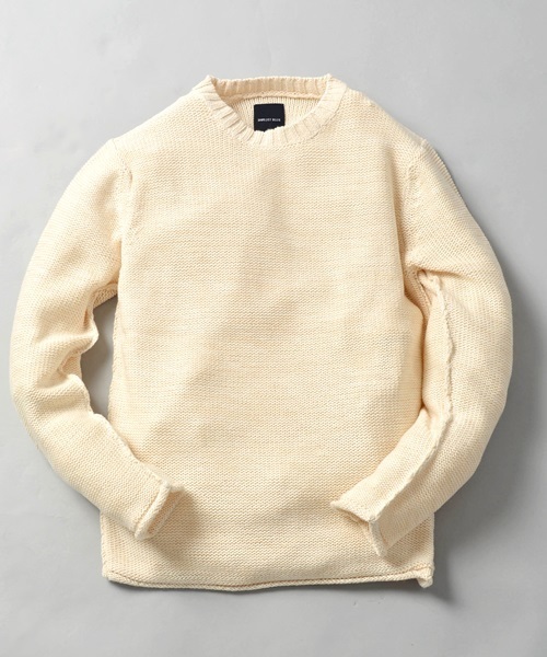 SHIPS JET BLUE（シップスジェットブルー）の「SHIPS JET BLUE(シップス ジェットブルー): メランジ クルーネックニット 14AW■（ニット/セーター・メンズ・チャコールグレー/ナチュラル/ネイビー/ワイン・MEDIUM/LARGE/SMALL）」の13枚目の写真