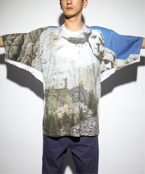 doublet FACEOUT TOURIST 自由の女神Tシャツカットソー