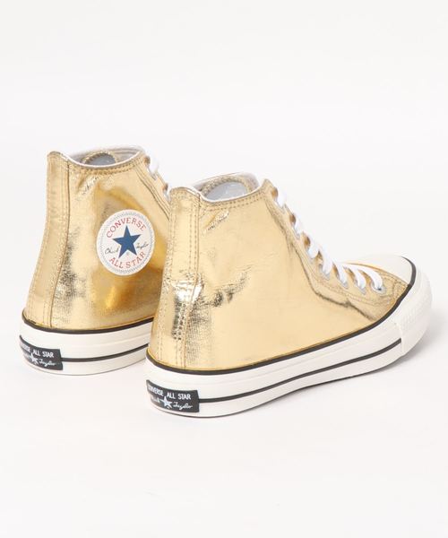 CONVERSE（コンバース）の「ALLSTAR100　SHINYMETALIC（スニーカー・レディース・ゴールド/ゴールド系その他・4.5/5/6/4）」の3枚目の写真