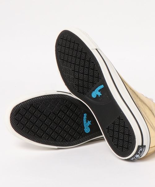 CONVERSE（コンバース）の「ALLSTAR100　SHINYMETALIC（スニーカー・レディース・ゴールド/ゴールド系その他・4.5/5/6/4）」の4枚目の写真