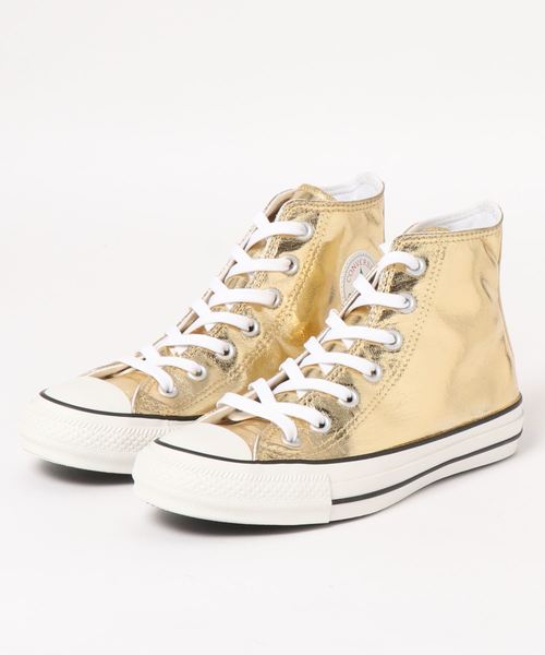 CONVERSE（コンバース）の「ALLSTAR100　SHINYMETALIC（スニーカー・レディース・ゴールド/ゴールド系その他・4.5/5/6/4）」の6枚目の写真