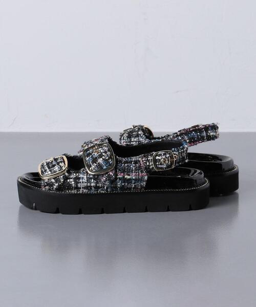 UNITED ARROWS（ユナイテッドアローズ）の「UWFM 2BELT FTBT サンダル（サンダル・レディース・ブラック/その他1・38/36/35/37）」の14枚目の写真