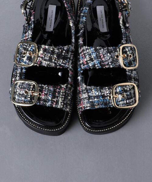 UNITED ARROWS（ユナイテッドアローズ）の「UWFM 2BELT FTBT サンダル（サンダル・レディース・ブラック/その他1・38/36/35/37）」の8枚目の写真