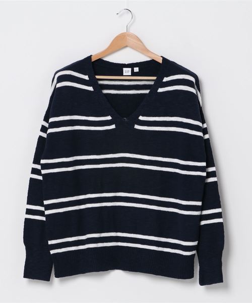 セール コットンスラブｖネックセーター ニット セーター Gap ギャップ のファッション通販 Zozotown