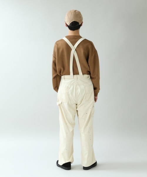 RAGEBLUE（レイジブルー）の「ペイントサスペンダーパンツ/891545