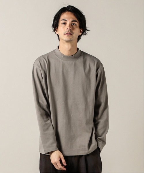 JOURNAL STANDARD(ジャーナルスタンダード)の「10/-テンジク モックネック L/S#(Tシャツ/カットソー・メンズ・ホワイト/ベージュ/タン・SMALL/MEDIUM/LARGE)」の3枚目の写真