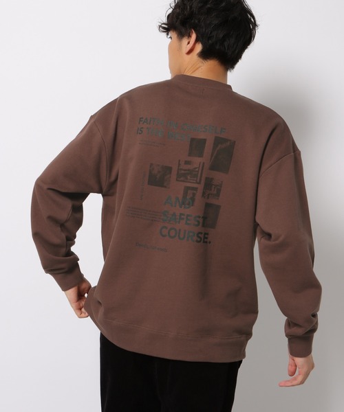 LAKOLE（ラコレ）の「BESTスウェットプルオーバー / LAKOLE（スウェット・メンズ・ホワイト/ブラウン/グレー・MEDIUM/LARGE）」の11枚目の写真
