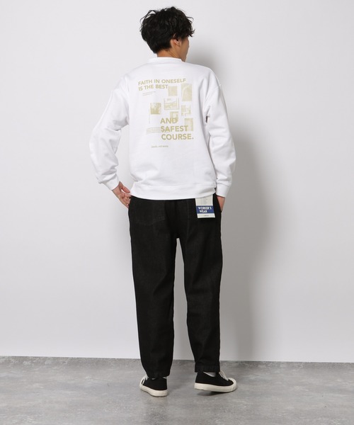 LAKOLE（ラコレ）の「BESTスウェットプルオーバー / LAKOLE（スウェット・メンズ・ホワイト/ブラウン/グレー・MEDIUM/LARGE）」の20枚目の写真