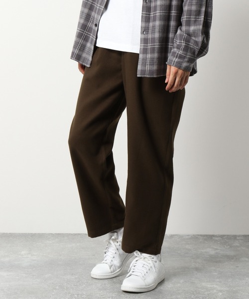 LAKOLE（ラコレ）の「起毛ワイドパンツ / LAKOLE（その他パンツ・メンズ・チャコール/ブラック/アイボリー/ブラウン・MEDIUM/SMALL/LARGE）」の3枚目の写真