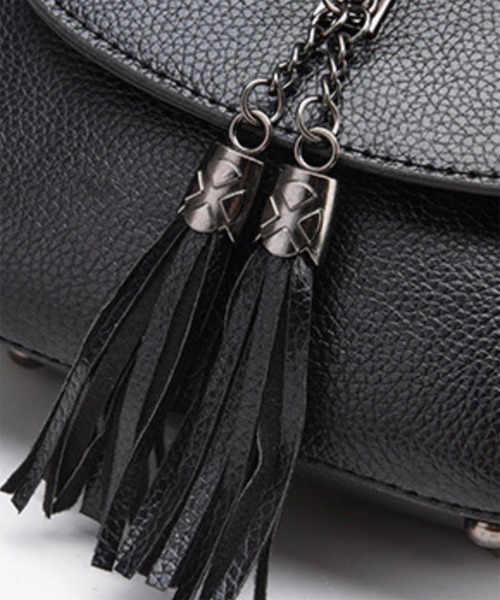 Burner（バーナー）の「【OKUOKU　0909】タッセル付き　ミニショルダーバック　oku-ba-7（ショルダーバッグ・レディース・カーキ/レッド/ピンク/オレンジ/パープル/グレー/ブラック/その他12/その他11/その他9/その他13/その他10/その他14・FREE）」の22枚目の写真