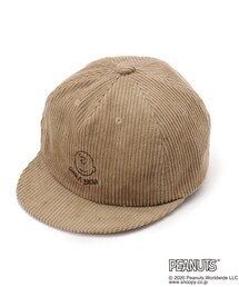 3can4on（サンカンシオン）の「◆PEANUTS コーデュロイキャップ（キャップ）」
