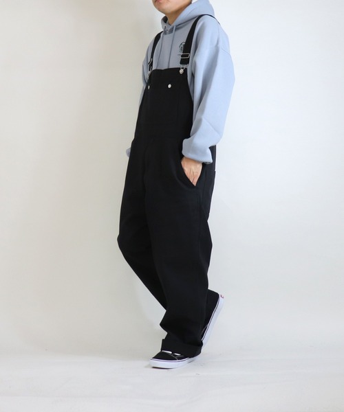 ILL'S(イルズ)の「ILL'S / イルズ ワイドオーバーオール(サロペット/オーバーオール・メンズ・ホワイト/ブラック/ベージュ/インディゴブルー・M/L)」の10枚目の写真