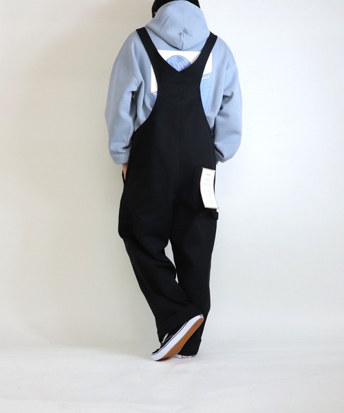 ILL'S(イルズ)の「ILL'S / イルズ ワイドオーバーオール(サロペット/オーバーオール・メンズ・ホワイト/ブラック/ベージュ/インディゴブルー・M/L)」の11枚目の写真