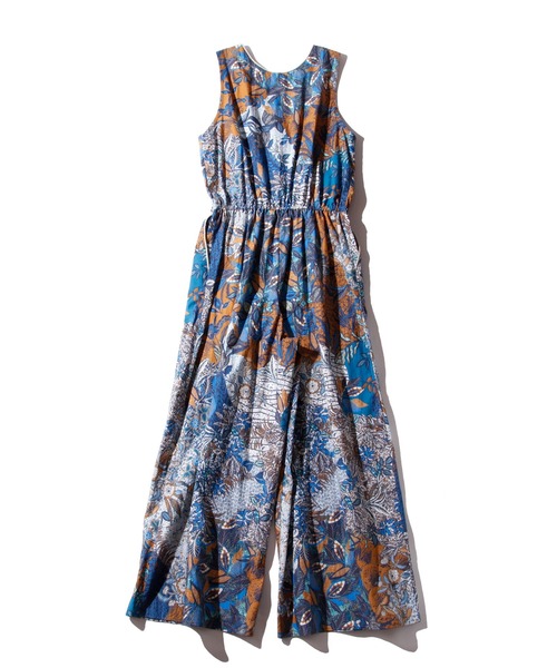 F/CE. （エフシーイー）の「F/CE. FLORAL PRINT CACHE-COEUR SALOPETTE / エフシーイー 花柄サロペット（サロペット/オーバーオール・レディース・ブルー/その他・S）」の3枚目の写真